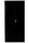 Gürkan Putzmittelschrank 110092 schwarz 3 Fachböden 92,0 x 42,0 x 195,0 cm, aufgebaut, 1 St.