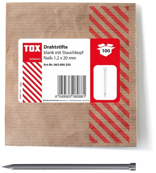 TOX Stauchkopfnägel 063600250 100 St.