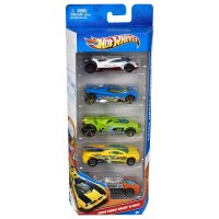 Mattel GAMES Hot Wheels 1806 Spielzeugautos, 5 St.