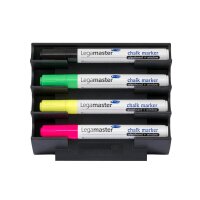 Legamaster magnetischer Stiftehalter schwarz Kunststoff 4...