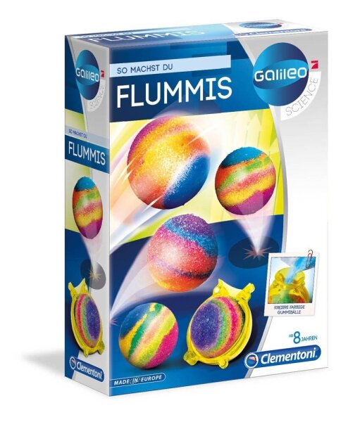 Clementoni Experimentierkasten Flummis mehrfarbig