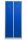 Gürkan Spind lichtgrau, enzianblau 104048, 2 Schließfächer 80,0 x 50,0 x 180,0 cm
