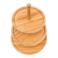 relaxdays Etagere braun Höhe: 37,0 cm, 1 St.