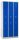Gürkan Spind lichtgrau, enzianblau 106120, 6 Schließfächer 90,0 x 50,0 x 195,0 cm