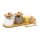 relaxdays Vorratsdosen-Set JIAO transparent, 1 Set