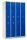 Gürkan Spind lichtgrau, enzianblau 106312, 8 Schließfächer 117,0 x 50,0 x 195,0 cm