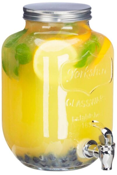 relaxdays Getränkespender 3,5 l, 1 St.