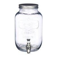 relaxdays Getränkespender 3,5 l, 1 St.