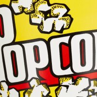 relaxdays Popcorneimer gelb 2,8 l, 6 St.