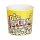 relaxdays Popcorneimer gelb 2,8 l, 6 St.