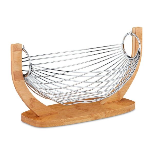 relaxdays Obstkorb braun 38,0 x 23,0 cm, 1 St.