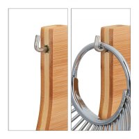 relaxdays Obstkorb braun 38,0 x 23,0 cm, 1 St.