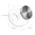 relaxdays Vorratsdosen 15,5 cm hoch transparent 1,5 l, 4 St.