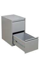 Gürkan Hängeregistraturschrank lichtgrau 2 Schubladen 40,0 x 62,0 x 70,0 cm, 1 St.