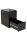 Gürkan Hängeregistraturschrank schwarz 2 Schubladen 40,0 x 62,0 x 70,0 cm, 1 St.