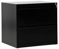 Gürkan Hängeregistraturschrank schwarz 2...