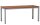 Gürkan Garderobenbank 107192 grau, buche Holz 100,0 cm