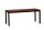 Gürkan Garderobenbank 107193 schwarz, buche Holz 100,0 cm
