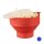 relaxdays Popcornmaker für Mikrowelle rot, 1 St.  ( 10021759_47 )