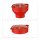 relaxdays Popcornmaker für Mikrowelle rot, 1 St.  ( 10021759_47 )