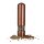 relaxdays elektrische Pfeffermühle bronze Höhe: 23,0 cm, 1 St.
