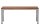 Gürkan Garderobenbank 107224 grau, buche Holz 150,0 cm