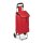 relaxdays Einkaufstrolley Kunstfaser rot 42,0 x 28,0 x 92,5 cm