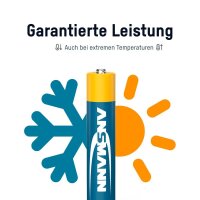 ANSMANN Batterien X-POWER Alkali-Mangan Mini AAAA 1,5 V, 2 St.
