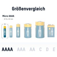 ANSMANN Batterien X-POWER Alkali-Mangan Mini AAAA 1,5 V, 2 St.