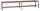 Gürkan Schuhbank 107232 grau, buche Holz 200,0 cm