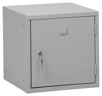 Gürkan Schließfachschrank lichtgrau 106997, 1 Schließfach 38,0 x 38,0 x 38,0 cm