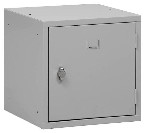 Gürkan Schließfachschrank lichtgrau 107000, 1 Schließfach 38,0 x 38,0 x 38,0 cm