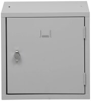 Gürkan Schließfachschrank lichtgrau 107000, 1 Schließfach 38,0 x 38,0 x 38,0 cm