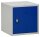 Gürkan Schließfachschrank lichtgrau, enzianblau 107001, 1 Schließfach 38,0 x 38,0 x 38,0 cm