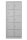 Gürkan Schließfachschrank lichtgrau 107699, 10 Schließfächer 80,0 x 45,0 x 190,0 cm