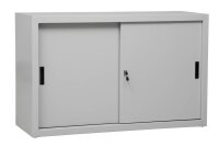 Gürkan Schiebetürenschrank, 100266 lichtgrau 1 Fachboden 120,0 x 45,0 x 75,0 cm