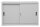 Gürkan Schiebetürenschrank, 100266 lichtgrau 1 Fachboden 120,0 x 45,0 x 75,0 cm
