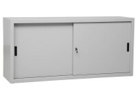 Gürkan Schiebetürenschrank, 100268 lichtgrau 1 Fachboden 160,0 x 45,0 x 75,0 cm