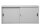 Gürkan Schiebetürenschrank, 100268 lichtgrau 1 Fachboden 160,0 x 45,0 x 75,0 cm