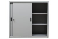 Gürkan Schiebetürenschrank, 100277 lichtgrau 2...
