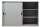 Gürkan Schiebetürenschrank, 100275 lichtgrau 2 Fachböden 160,0 x 45,0 x 109,0 cm