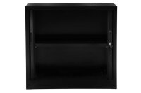Gürkan Rollladenschrank schwarz 1 Fachboden 80,0 x 46,0 x 75,0 cm