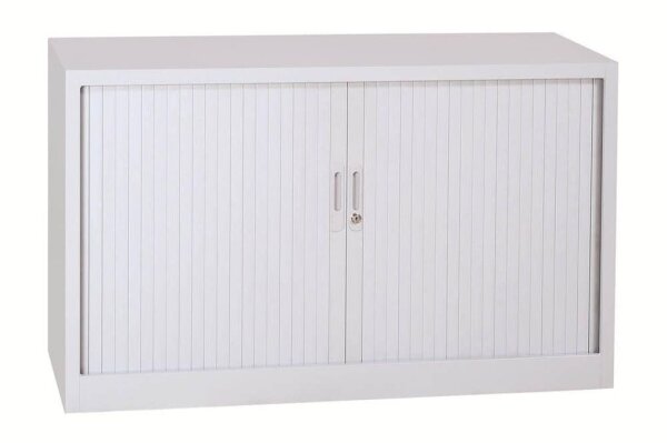 Gürkan Rollladenschrank lichtgrau 1 Fachboden 120,0 x 46,0 x 75,0 cm