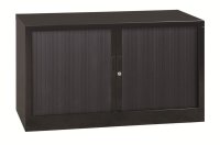 Gürkan Rollladenschrank schwarz 1 Fachboden 120,0 x...