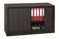 Gürkan Rollladenschrank schwarz 1 Fachboden 120,0 x...