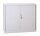 Gürkan Rollladenschrank lichtgrau 2 Fachböden 120,0 x 46,0 x 105,0 cm