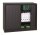 Gürkan Rollladenschrank schwarz 2 Fachböden 120,0 x 46,0 x 105,0 cm