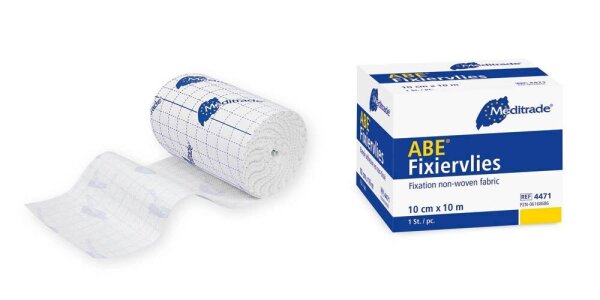 Meditrade® Fixiervlies   ABE® 4471 weiß 10,0 cm x 10,0 m, 1 St.