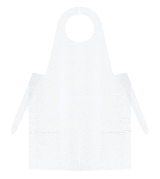 Meditrade® unisex Überwurfschürze weiß Einheitsgröße 50 St.