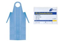 Meditrade® unisex Überwurfschürze blau Einheitsgröße 50 St.